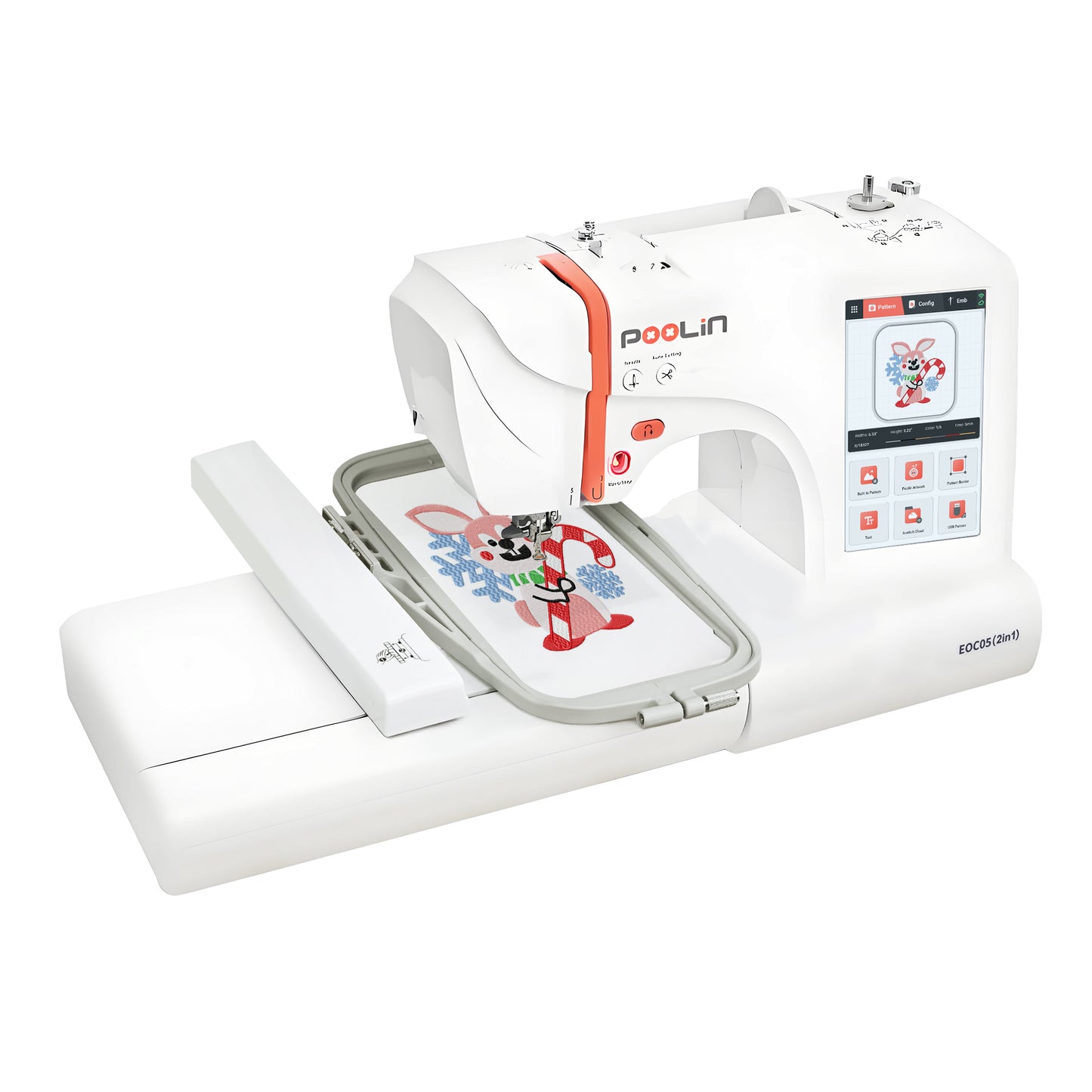 POOLIN EOC05(2in1) Sewing & Embroidery Machine