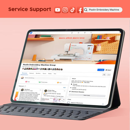 POOLIN EOC05(2in1) Sewing & Embroidery Machine