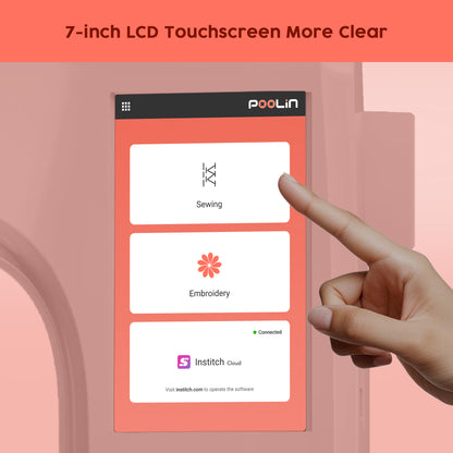 POOLIN EOC05(2in1) Sewing & Embroidery Machine