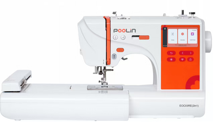POOLIN EOC03RE(2in1) Sewing & Embroidery Machine